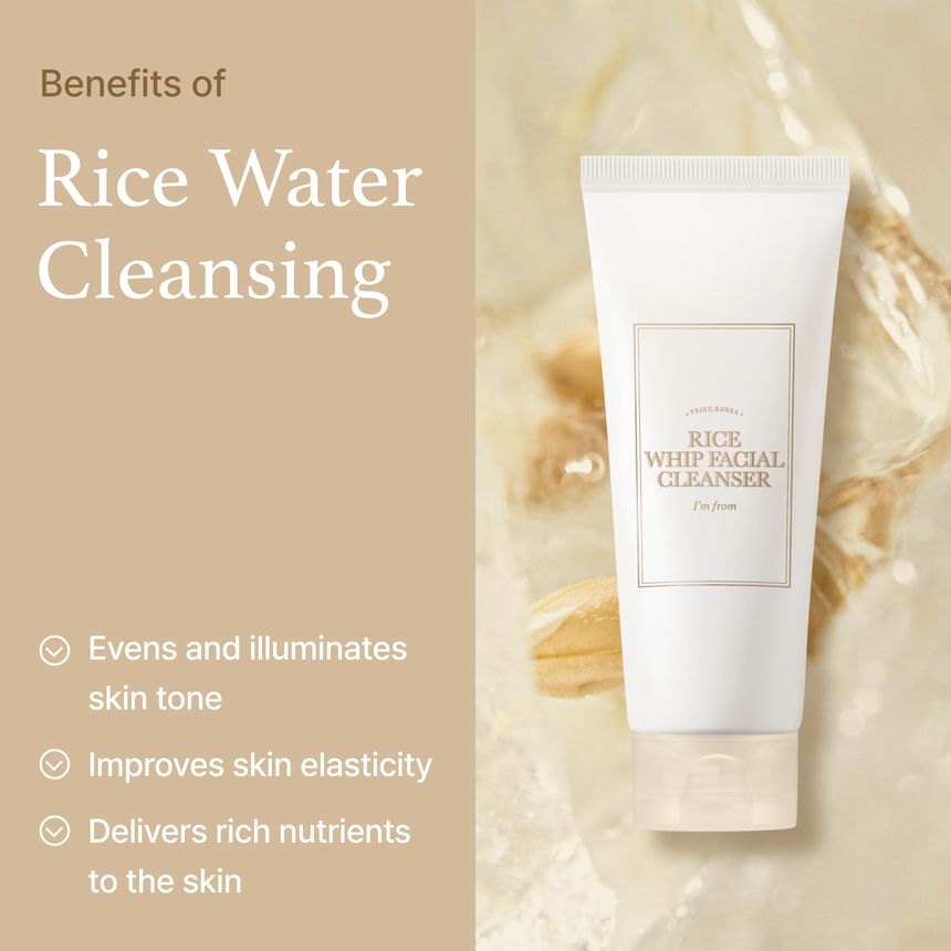Ik kom uit - Rice Whip Facial Cleanser Mini