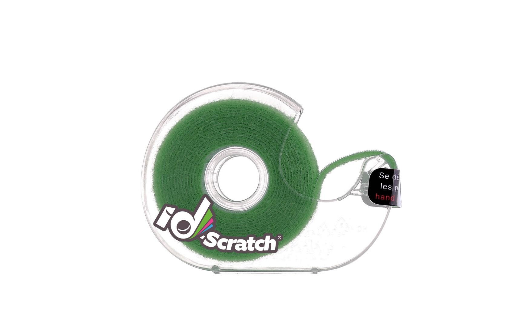 Klettband-Box ID-SCRATCH Dispender Box GrünPatchSee ID-SCRATCH Klettband Dispender Box