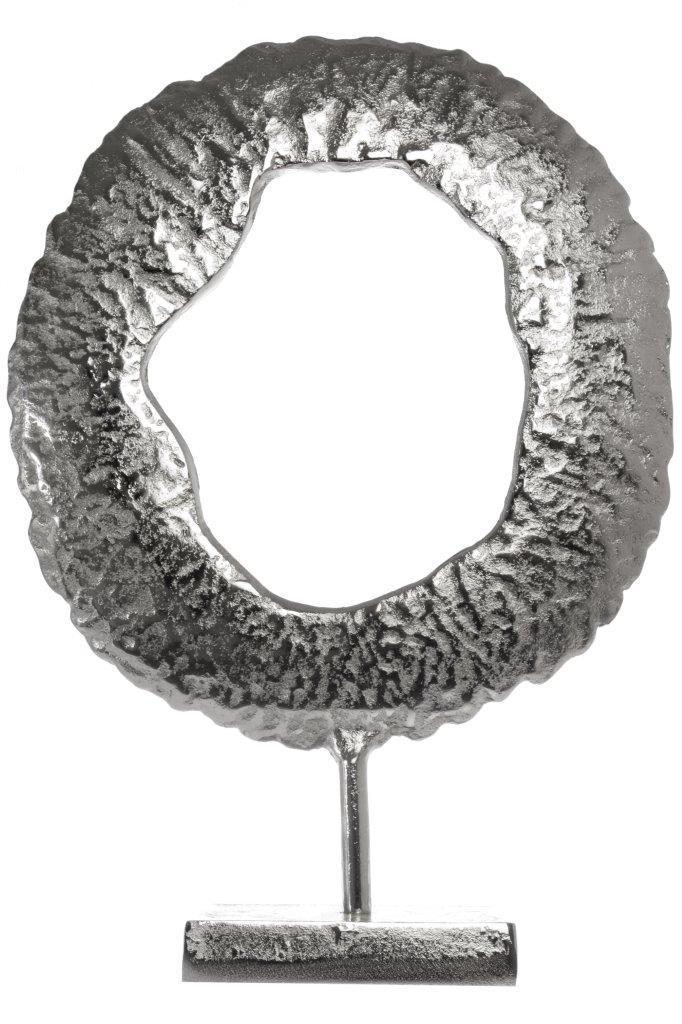 Skulptur Samuil - silber - 44 cm