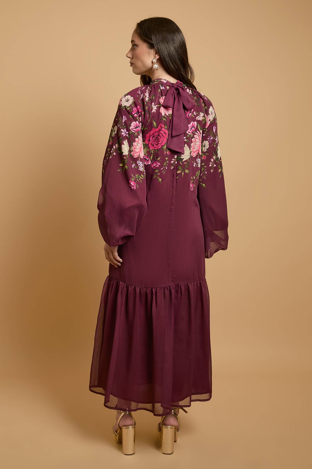 Oasis Robe Maxi Bohème Trapèze