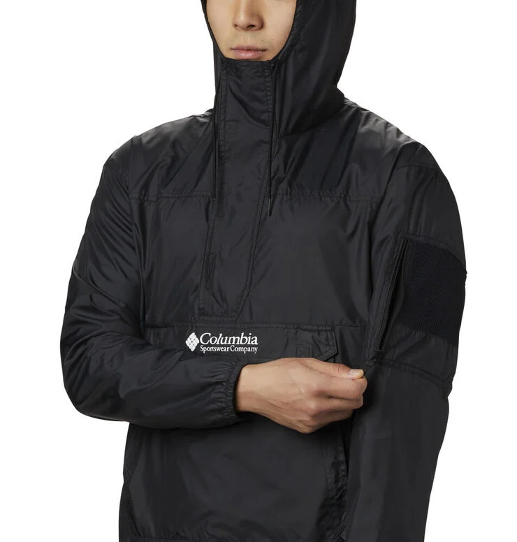 Columbia Challenger Windbreaker Anorak Sort