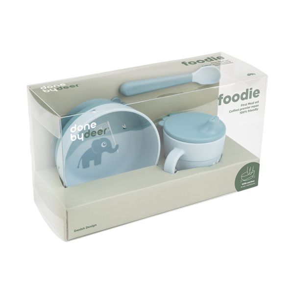 Done By Deer Elphee First Meal Eetset - Blue