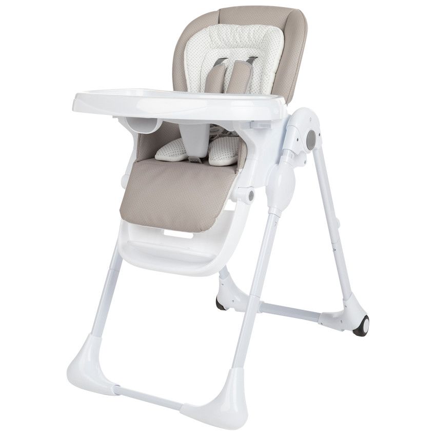 Chaise haute réglable Jude 0+ - Beige - Ecru