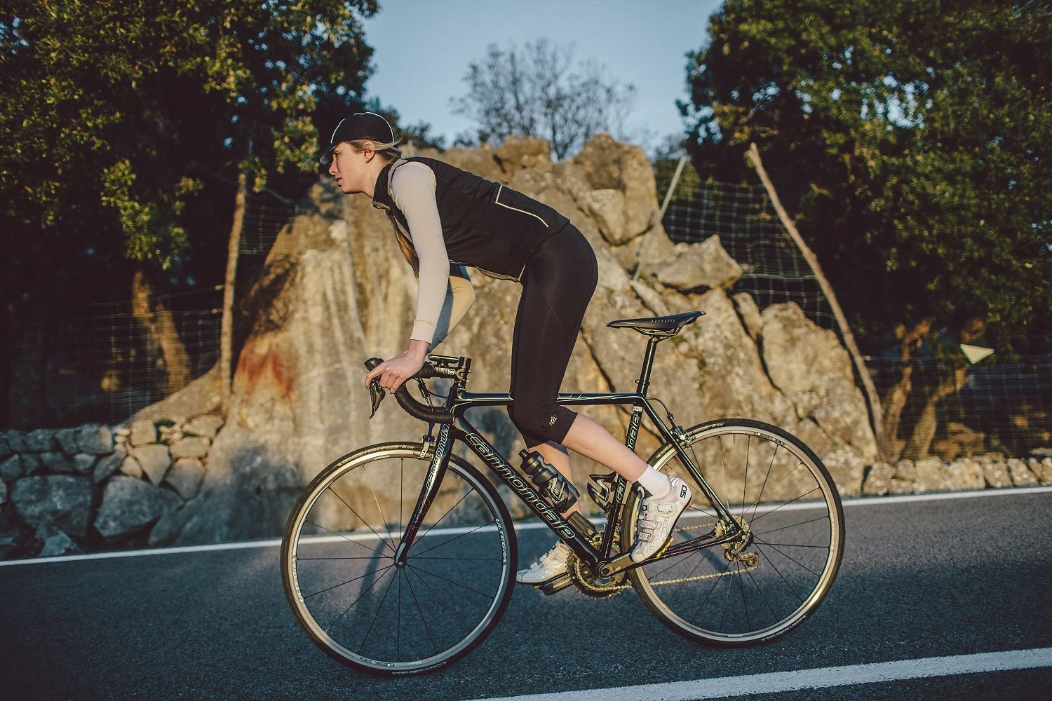 Isadore Dame 3/4 Debut shorts, Sort