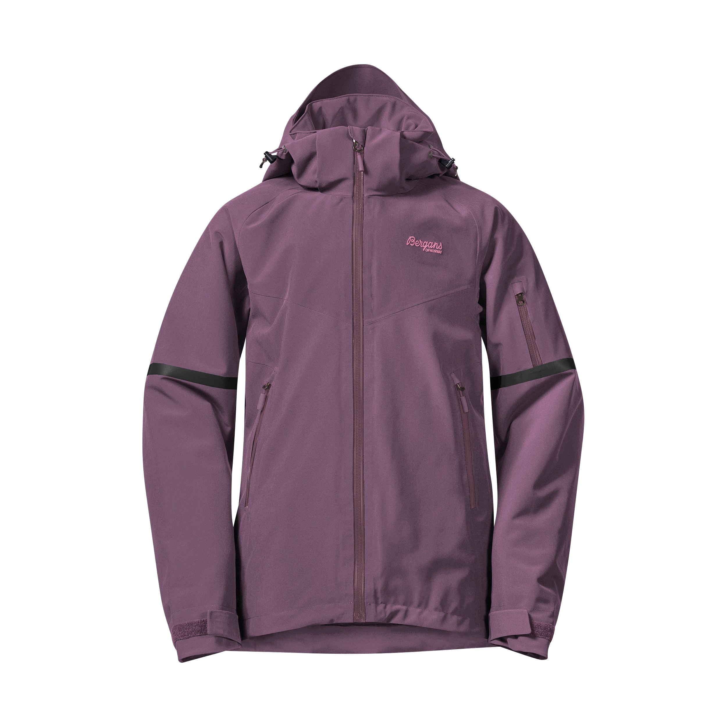 Oppdal Insulated Youth Girl Jacket Dark Ruby Purple