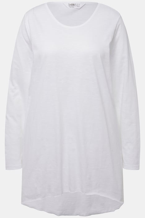 Longshirt, bequeme Passform, Rundhals, Langarm