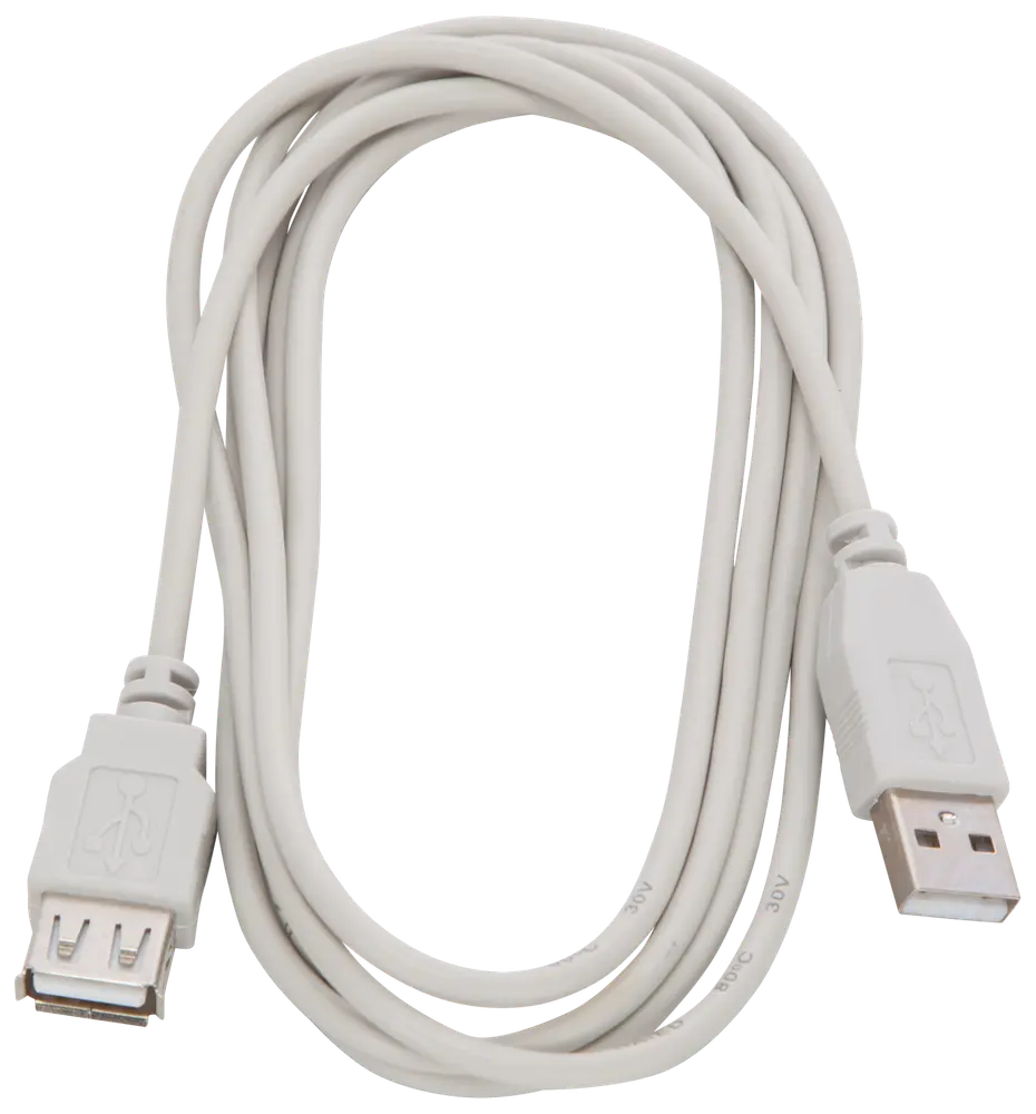 VANDENBERG USB 2.0 AA forlænger 1,8 meter