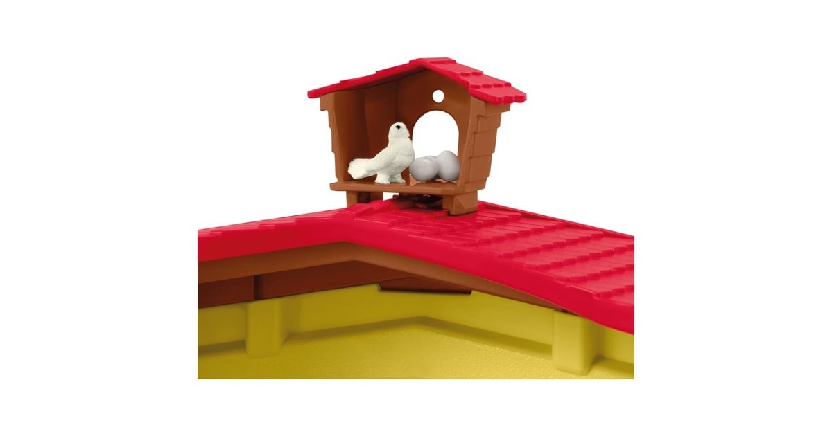 SchleichFarm World - Grote stal, geel speelfiguur