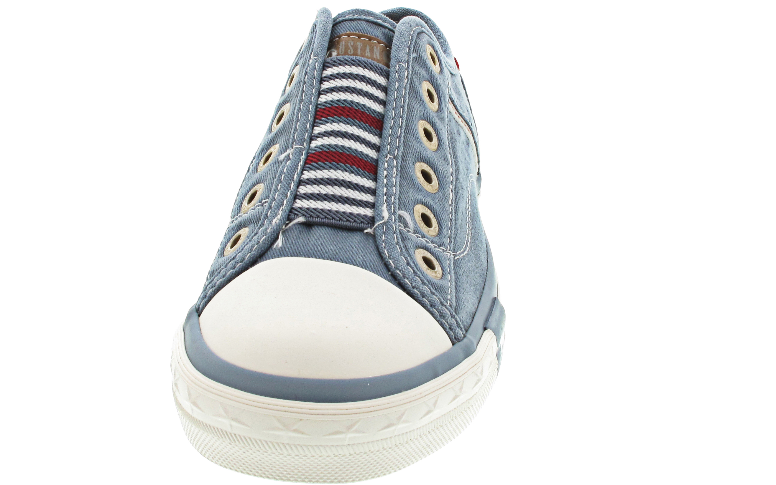 Mustang Slipper blau