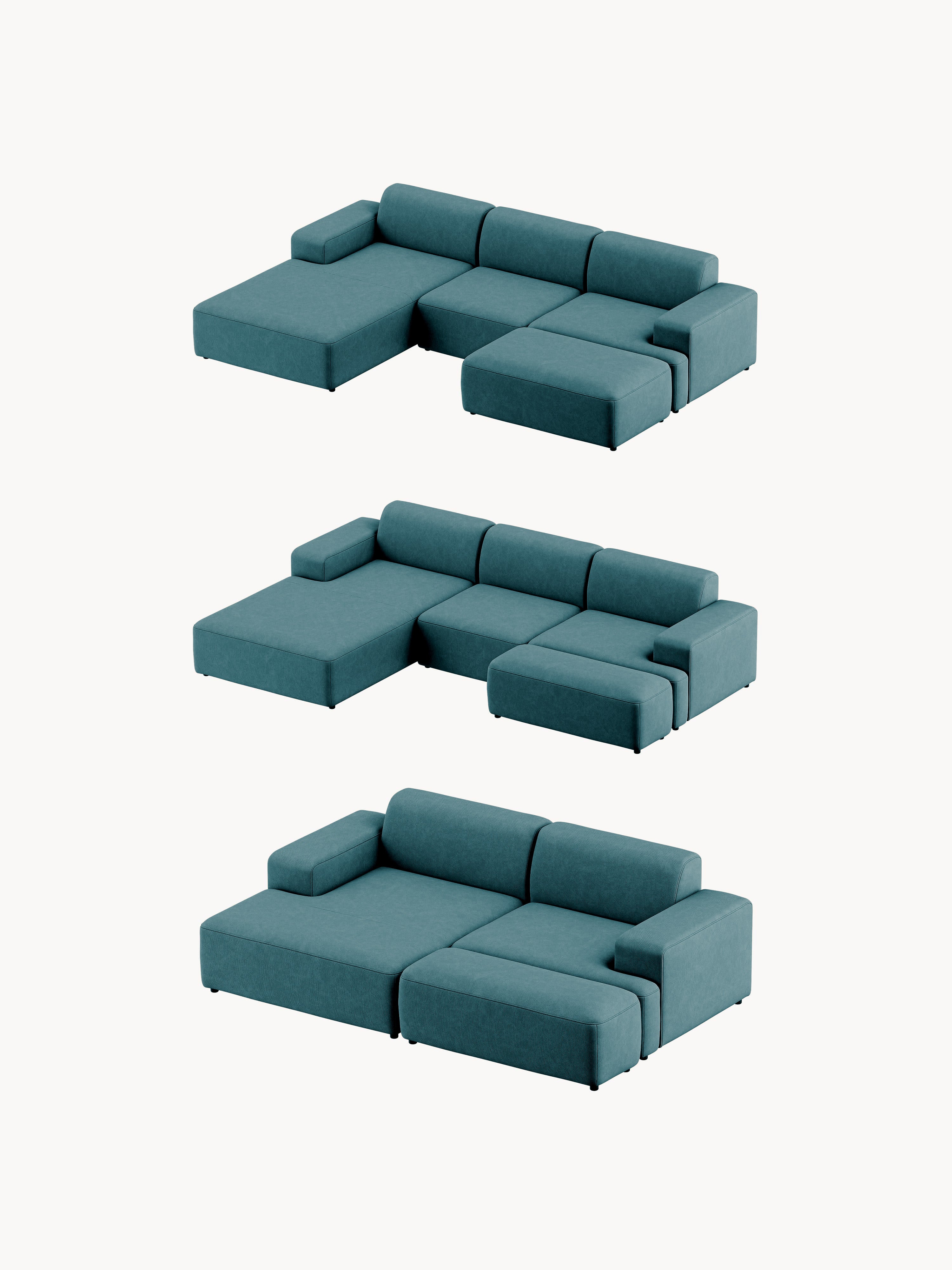 Hoekbank Melva (4-zits)