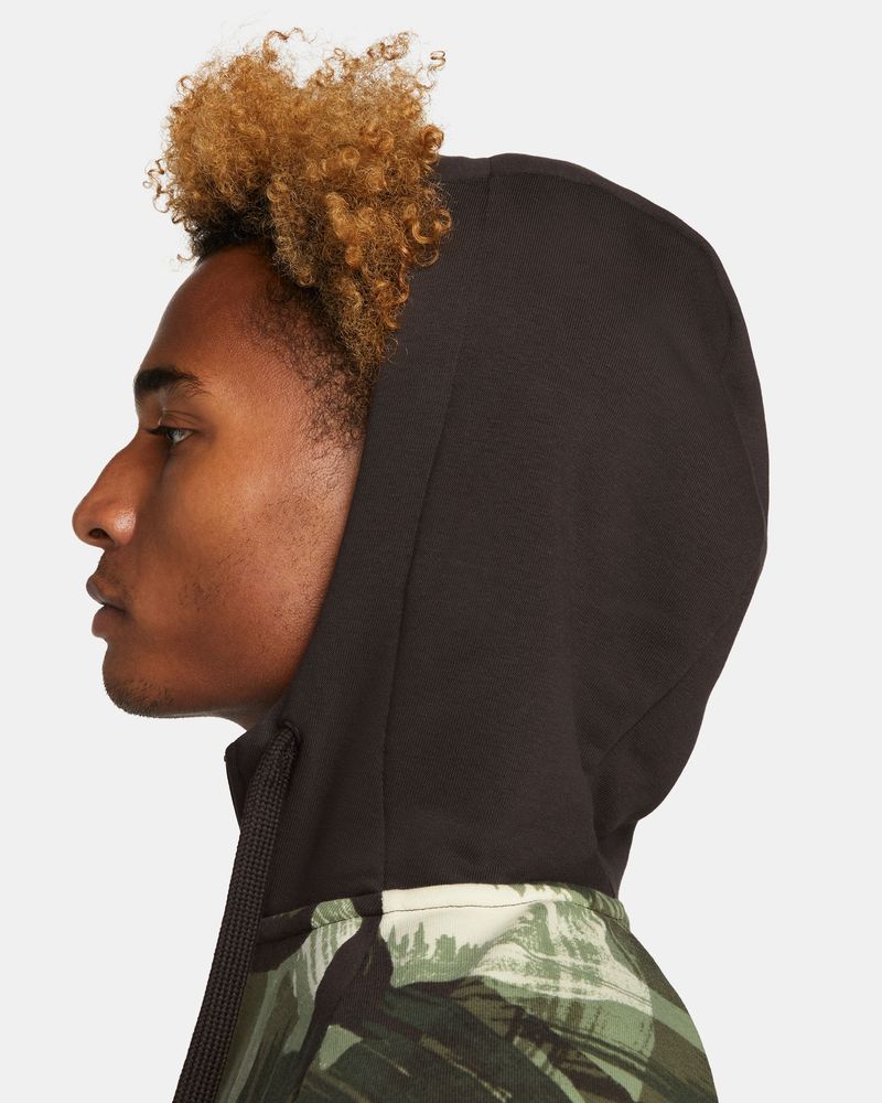 Sweat zippé à capuche Nike Dri-FIT Fleece Camouflage pour homme