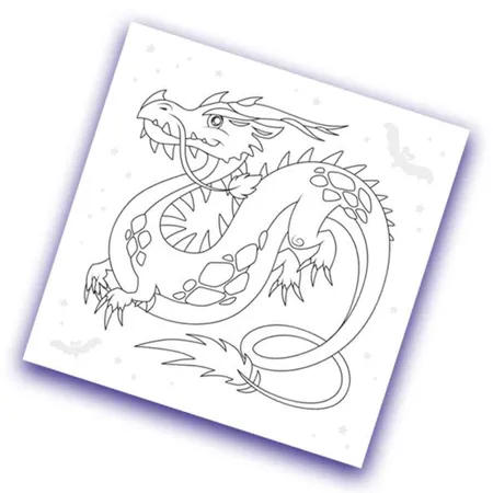 Trötsch Mein tolles Malbuch Drachen