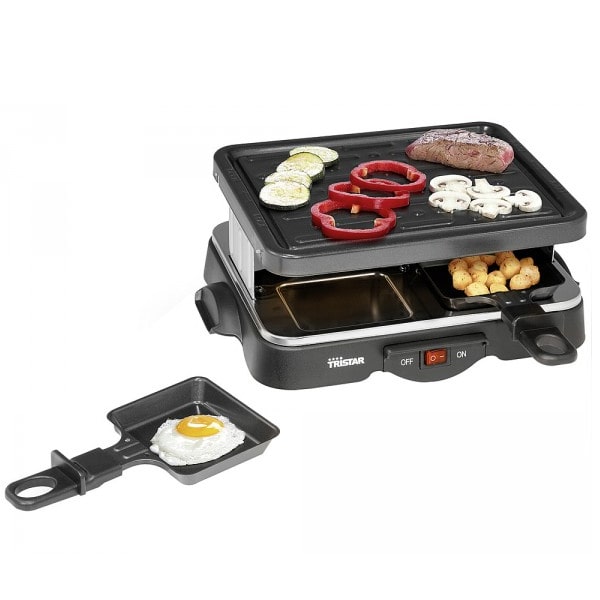 Appareil à raclette 230V 4 personnes Tristar
