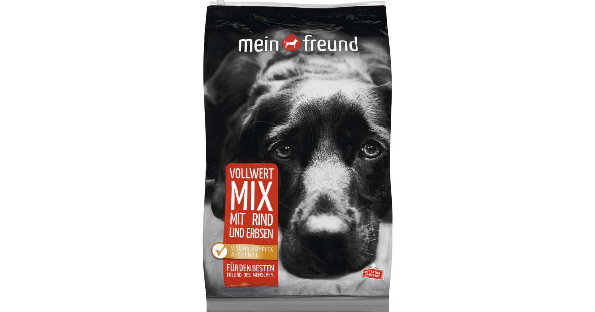 Mein Freund Vollwertmix mit Rind & Erbsen