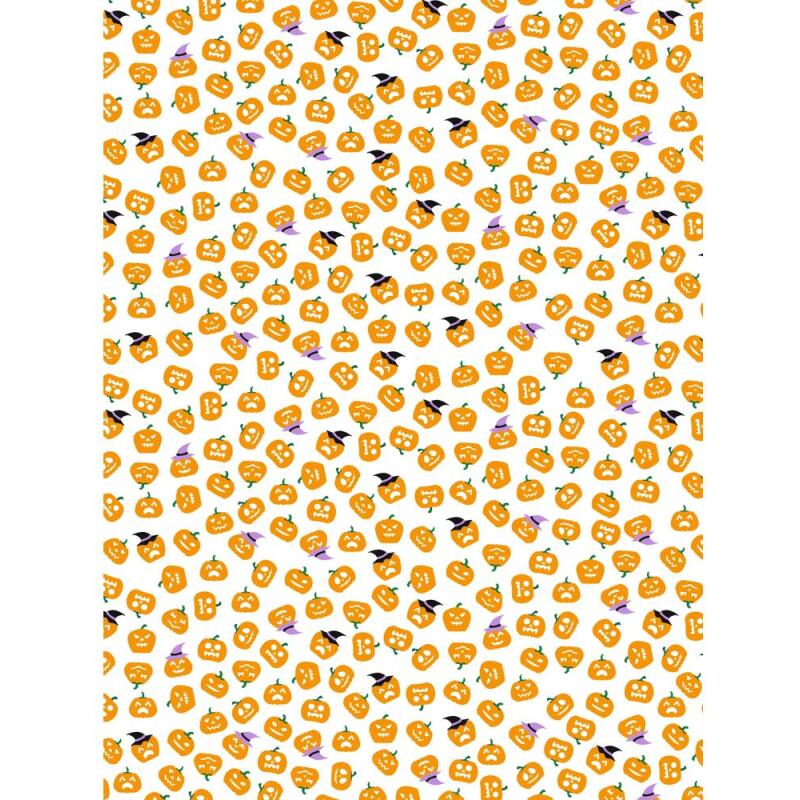 Assortiment 4 papiers foil Halloween - Assortiment