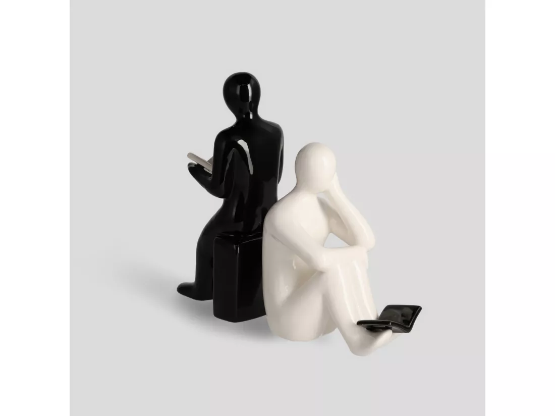 Support Livre Libro noir moyen 22 x 26 x 8
