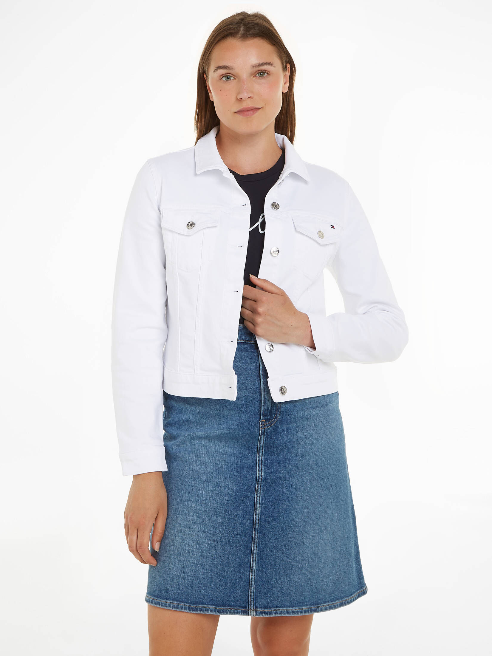 Tommy Hilfiger| Damen Jeansjacke Slim Fit
