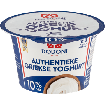 Dodoni Authentieke Griekse Yoghurt 10% Vet 170 g