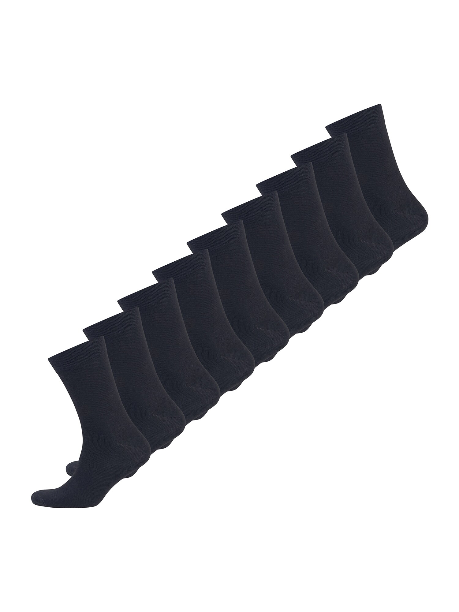 NUR DER Herren Basicsocken Ohne Gummi 9er Pack