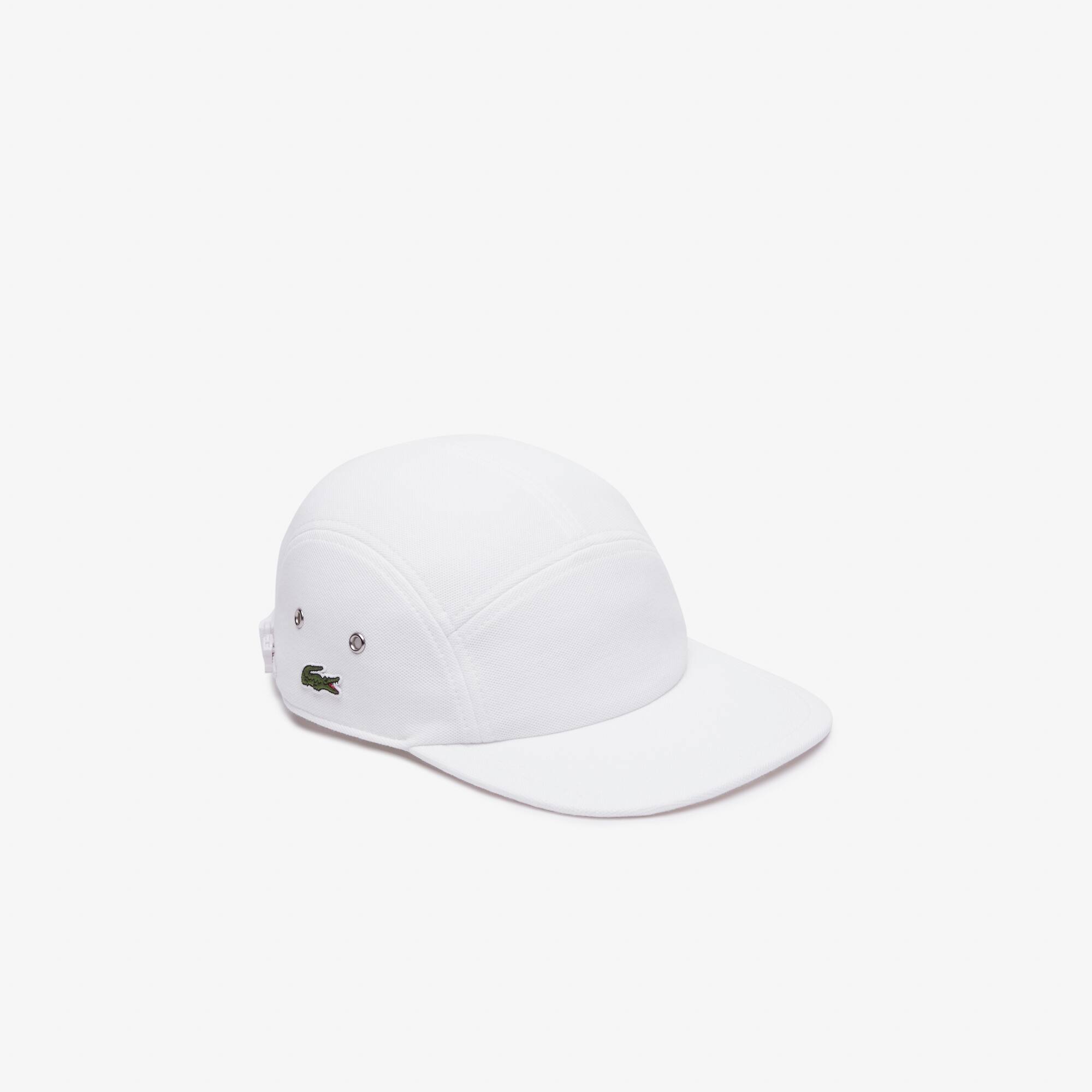 Unisex LACOSTE L!VE GIROLLE Kappe aus Baumwollpiqué Caps & Hüte - Weiss - Lacoste - Unisex