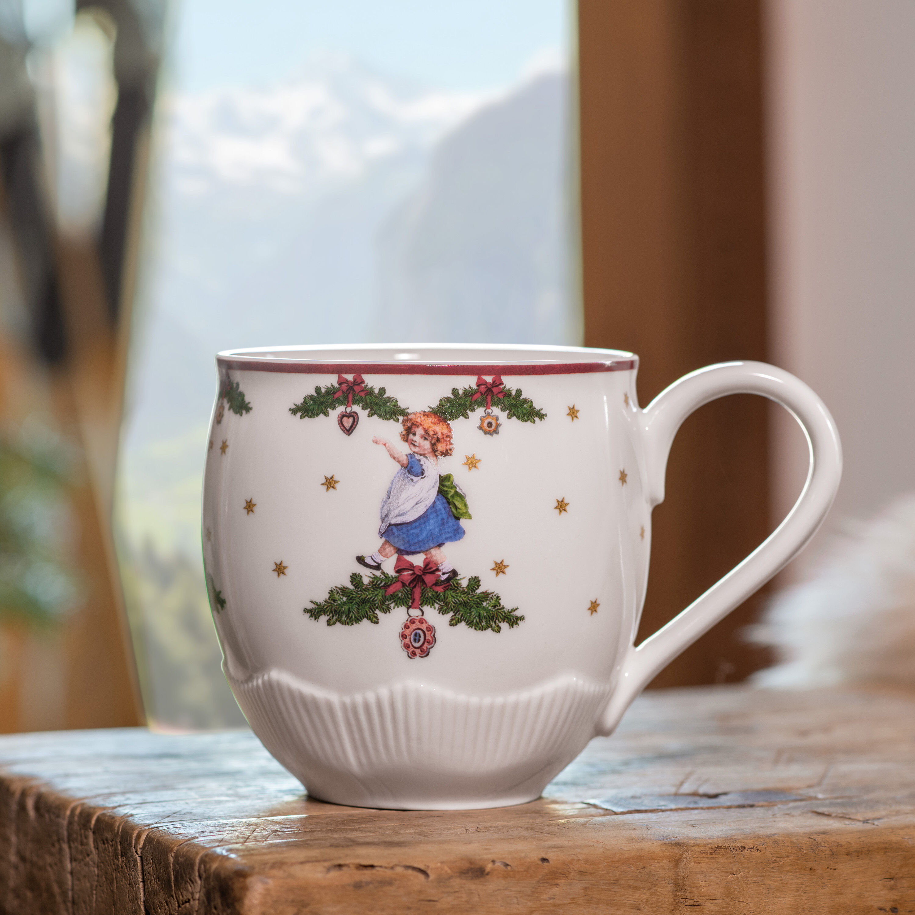 Toy's Fantasy Mug Multi-colored, 15.3 oz, Premium Porcelain