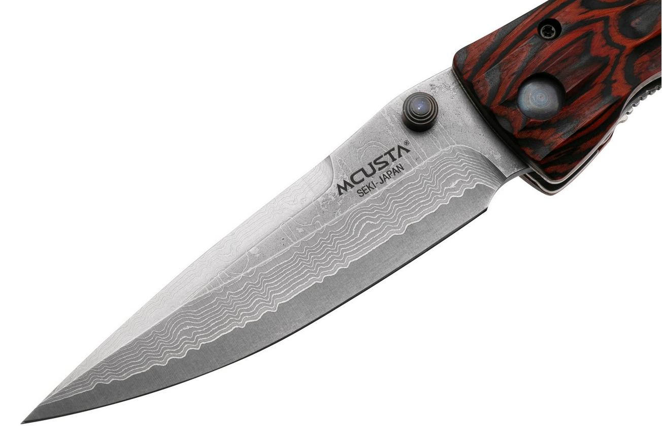 Mcusta MC-0183D Sengoku Tokugawa Ieyasu, red pakkawood handle, herenmes