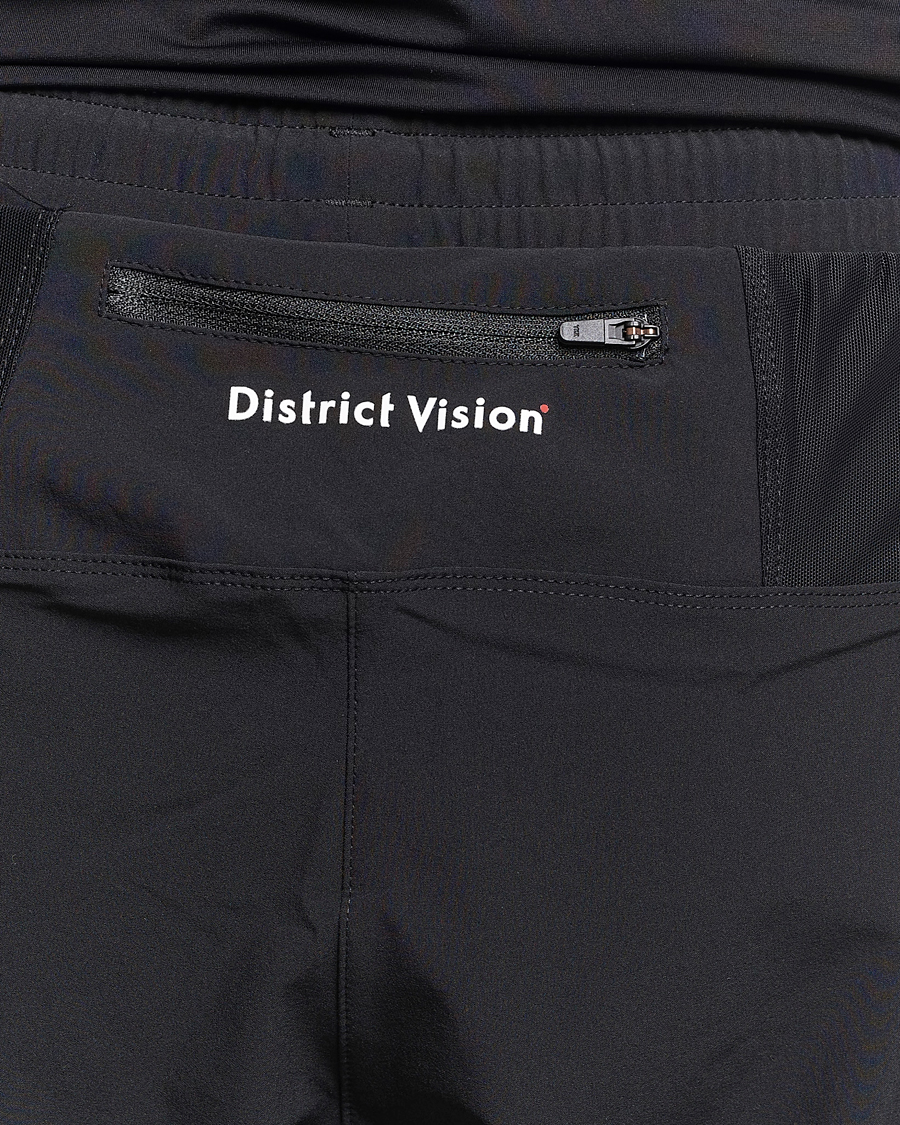 District Vision 5 Inch Training Shorts Black