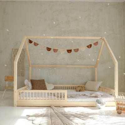 Minitude WYATT Juniorseng/Montessoriseng 140x200, Nature