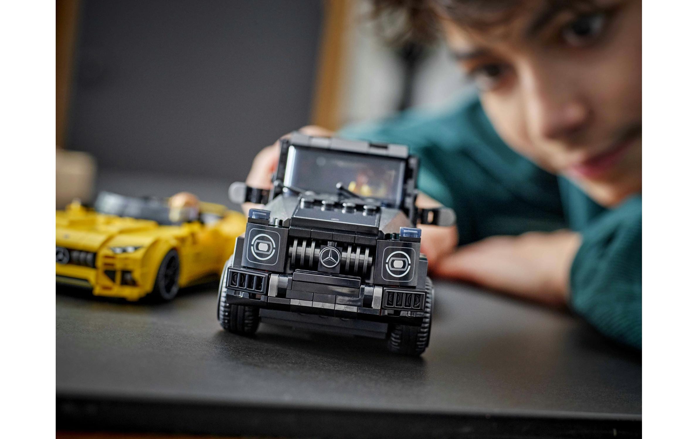 Speed Champions Mercedes-AMG G 63 & Mercedes-AMG SL 63 76924Spielzeugautos zum Bauen, Spielen und Ausstellen