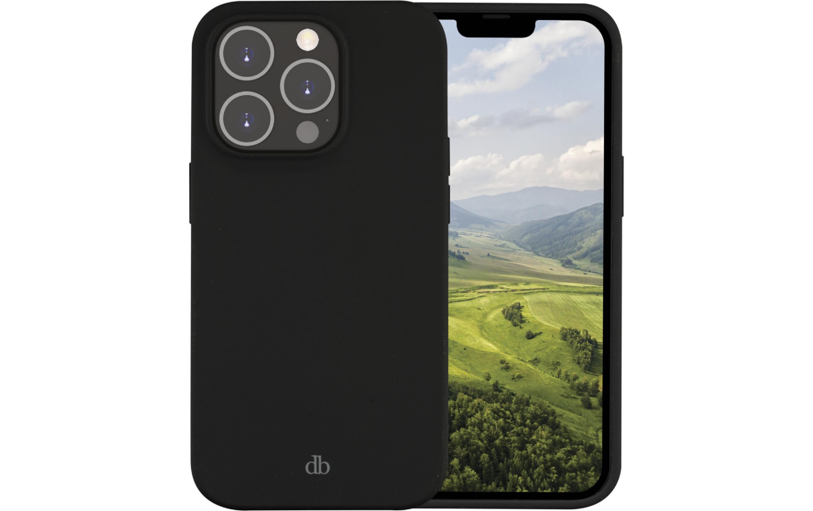 Back Cover Greenland iPhone 14 Pro SchwarzSchutzhülle für das Apple iPhone 14 Pro