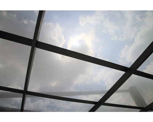 KRB Skiatsu enkele carport met hitte-, UV- en hagelbescherming, 270x500 cm, urban grey