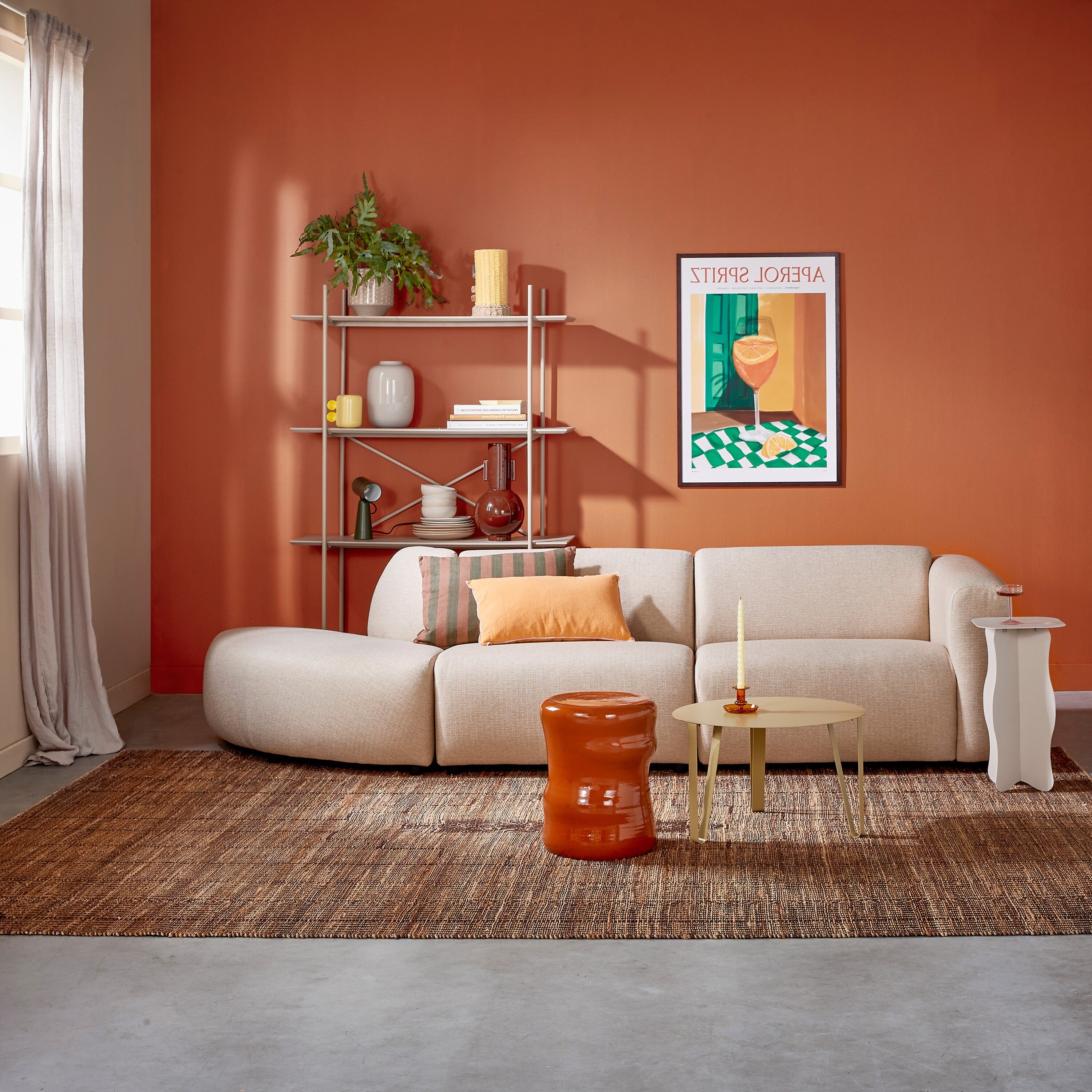 by fonQ Move Bank Element - Hoek Rond - Zand