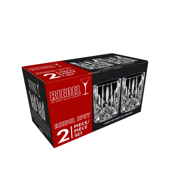 Riedel - Spey Trinkgläser-Set, Single Old Fashioned-Glas, 245 ml (2er-Set)