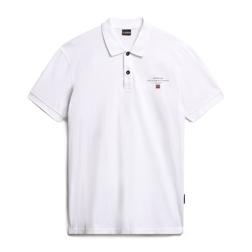 Napapijri ELBAS - Polo Homme bright white