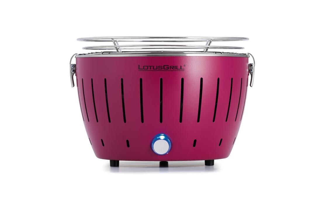 Tischgrill Small Pflaumenlila Ø 29 cm<br>LotusGrill Small Ø 29 cm