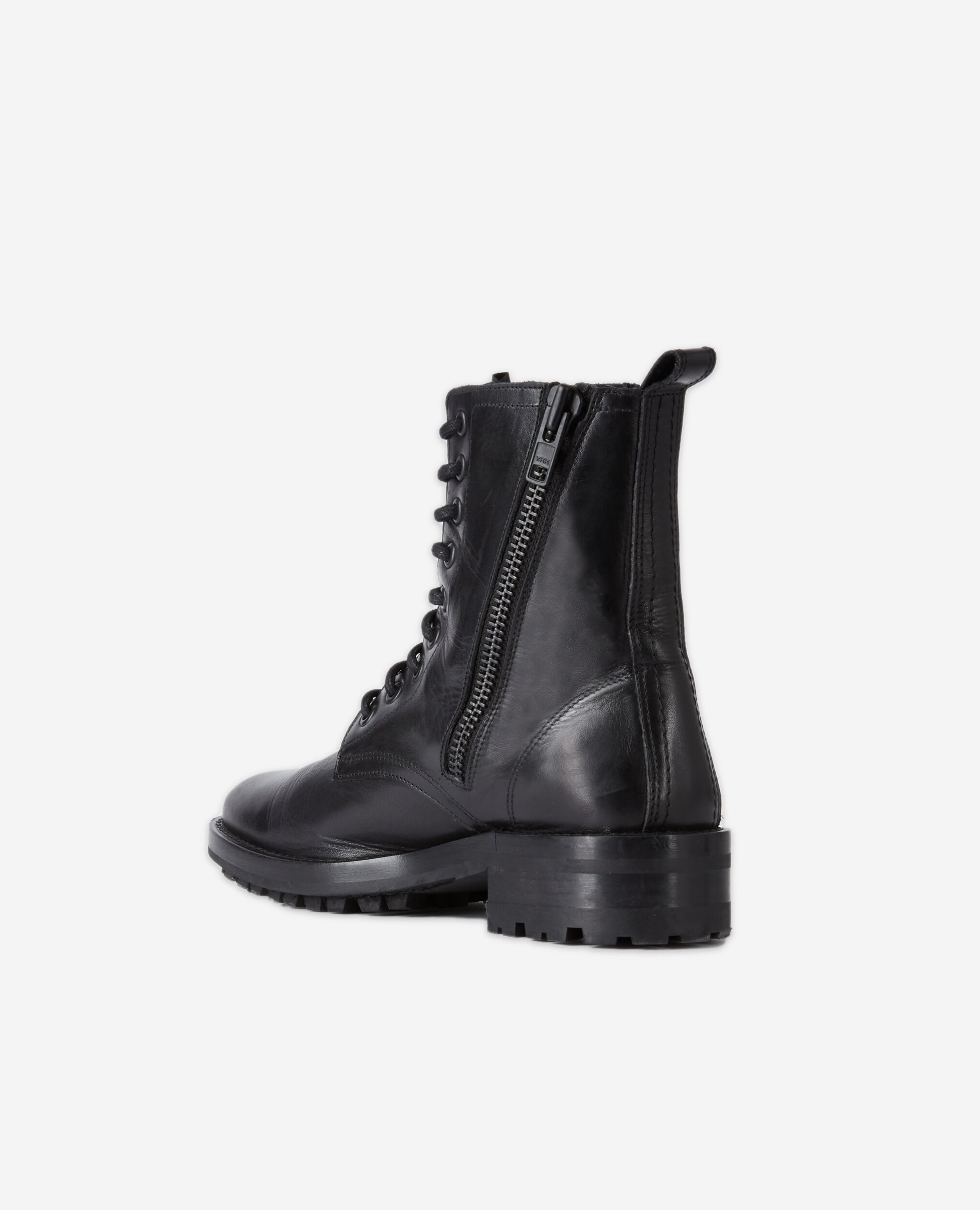 Boots en cuir noires