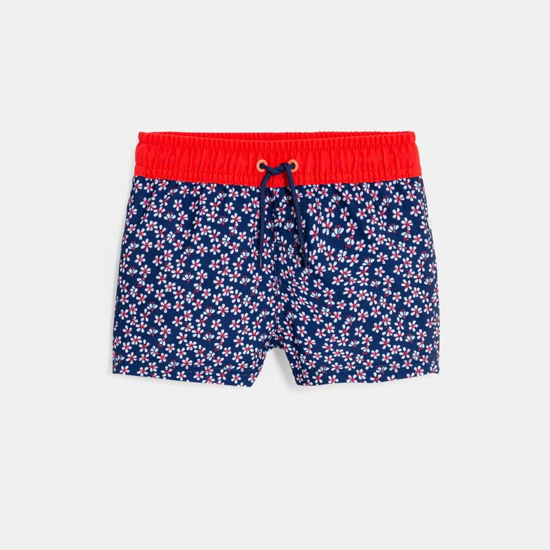Short de bain anti UV imprimé bleu bébé garçon Bleu