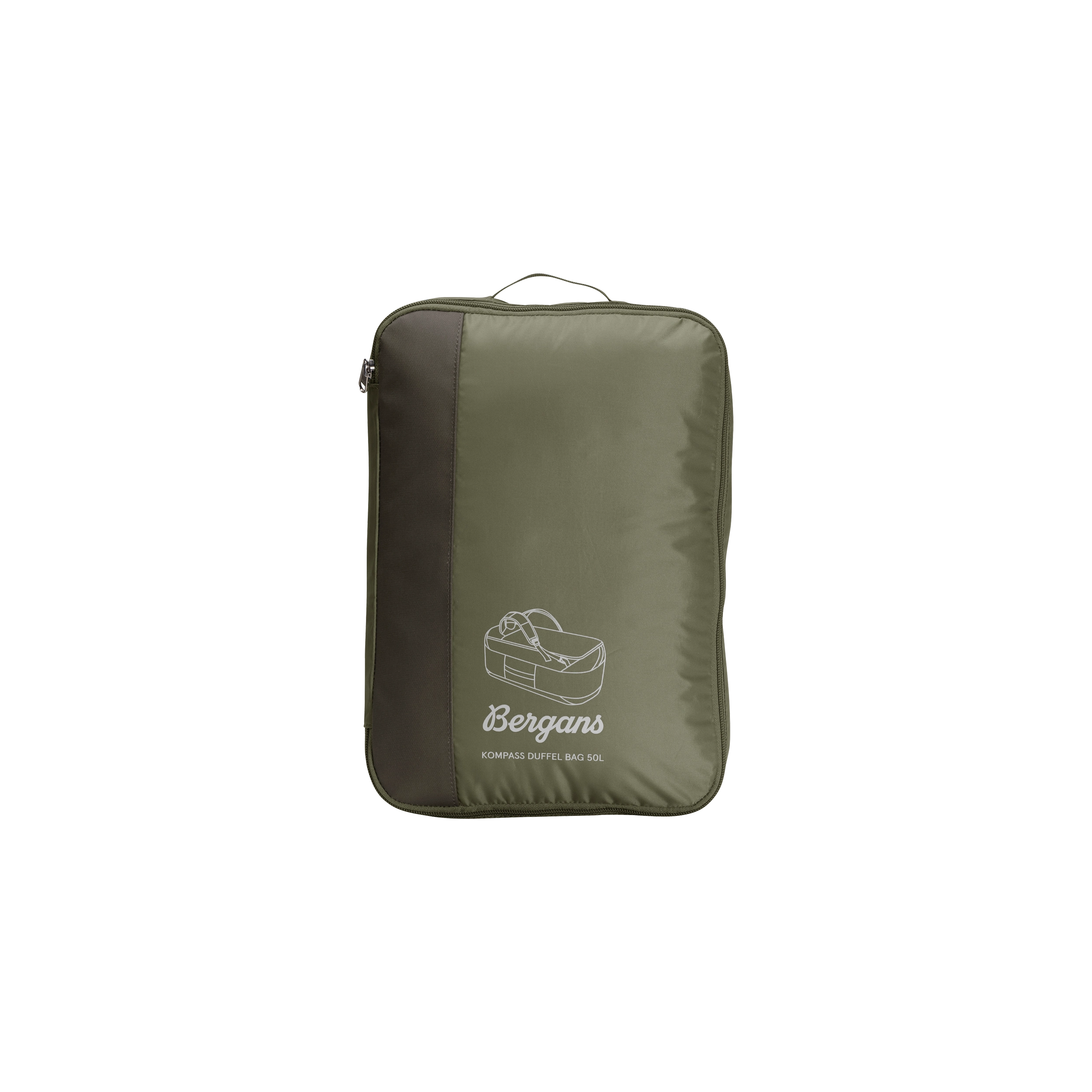 Kompass Duffel Bag 50 Dark Green Mud
