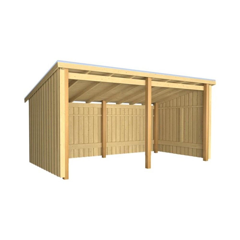 REDSKAPSBOD PLUS NORDIC MULTI 2 INKL TAKPAPP UBEHANDLET 9,5M²