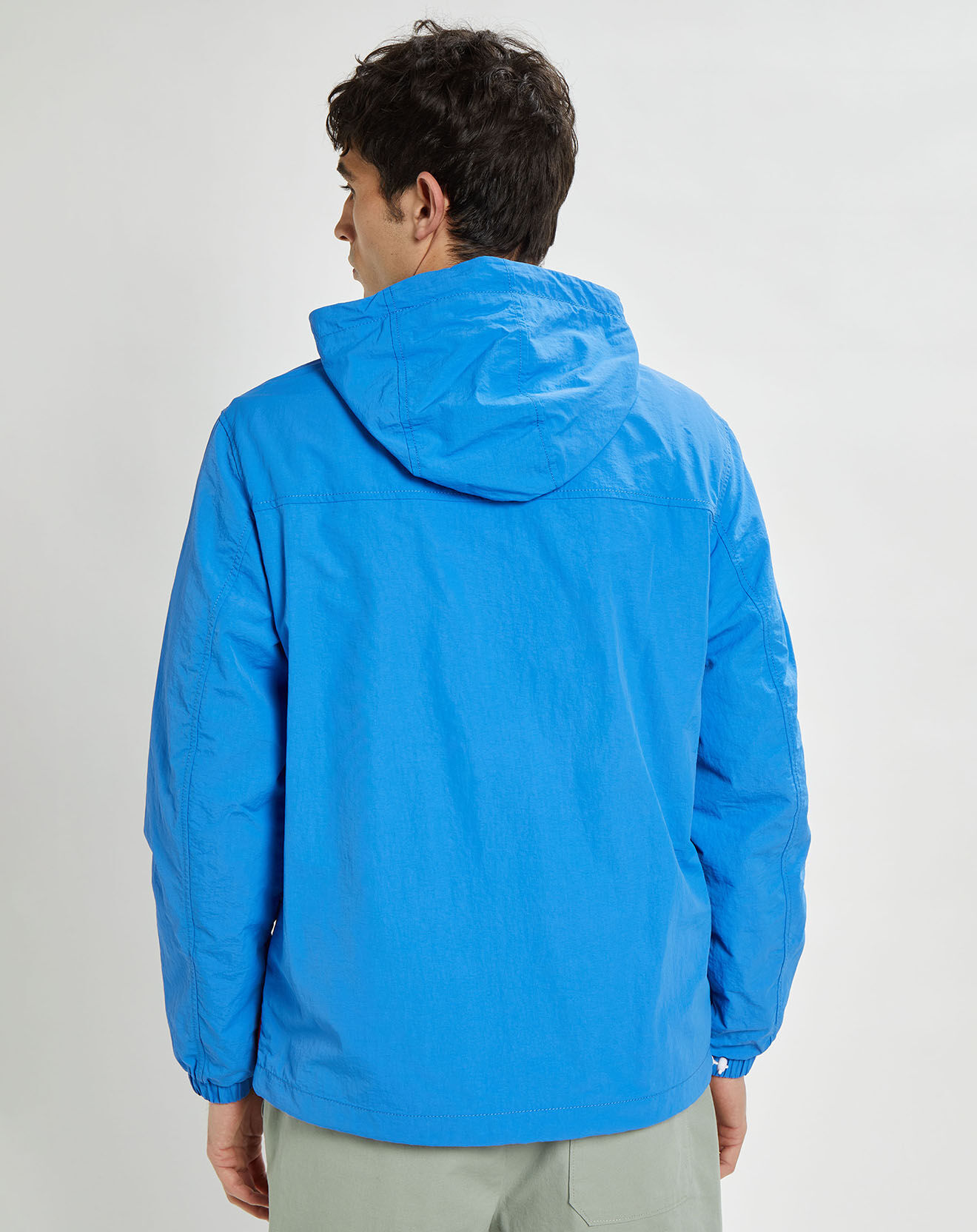 Tommy Jeans Coupe-vent Chicago Popover bleu