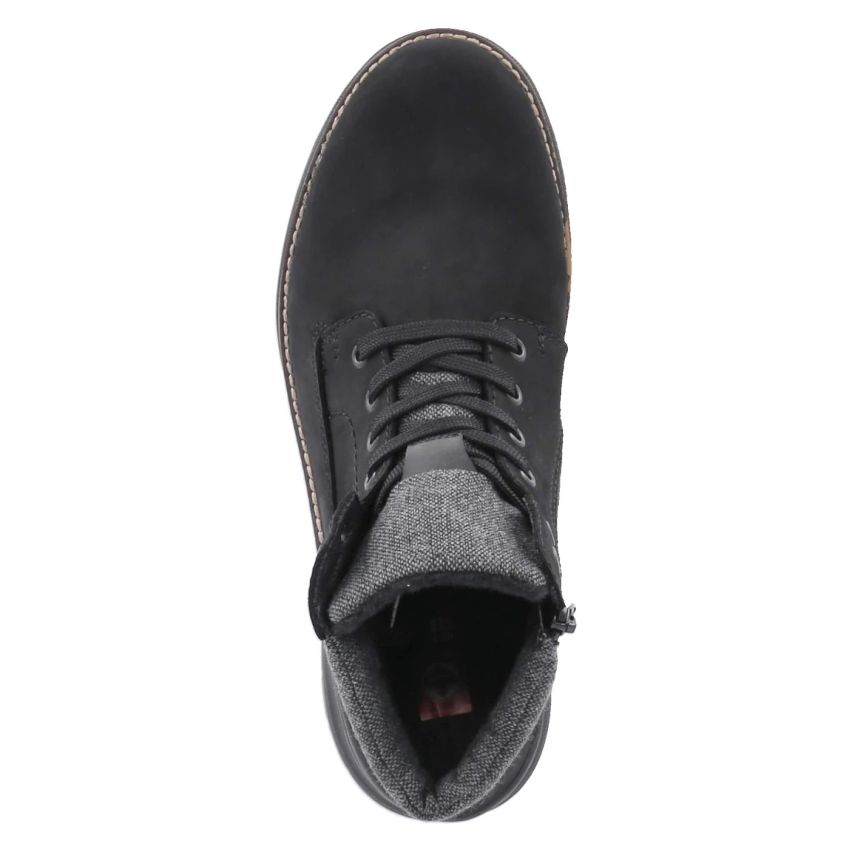 RiekerSchnürstiefeletten - schwarz