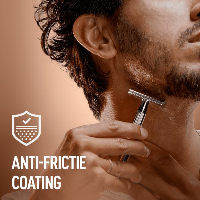 King C. Gillette Double Edge Safety Scheersysteem Met 5 Navulmesjes