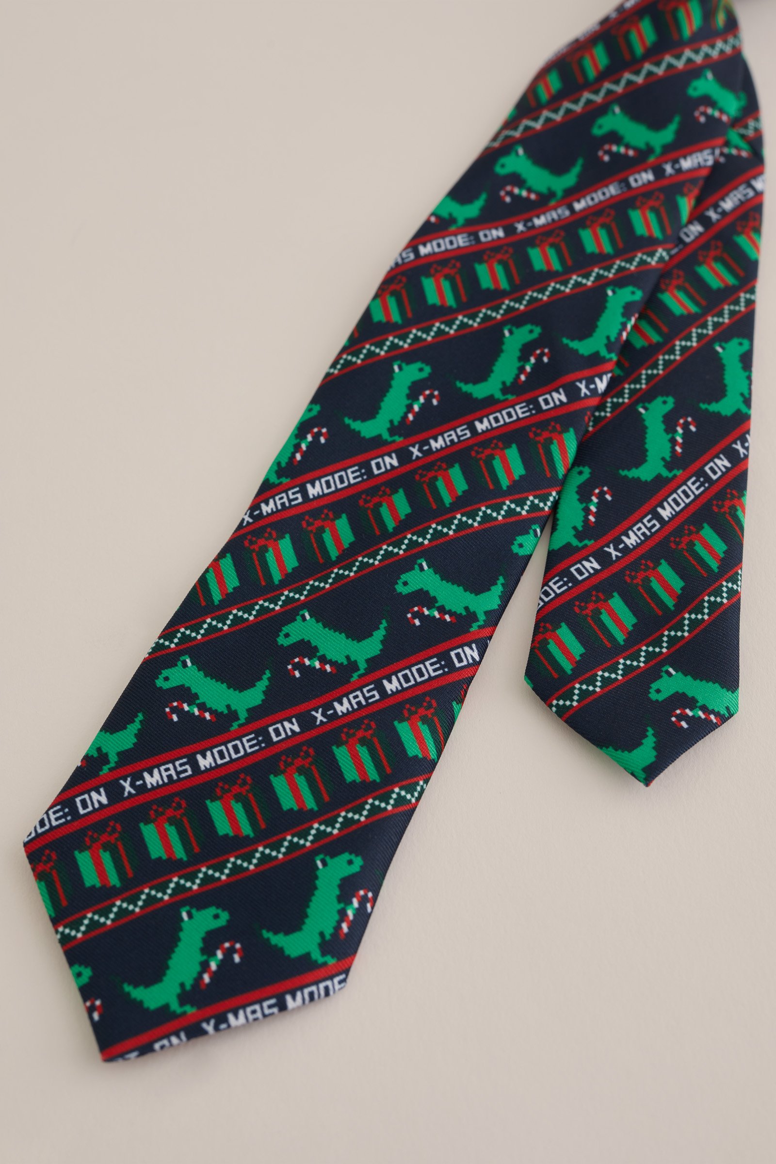 Jongens kerst stropdas WE Fashion Multikleur