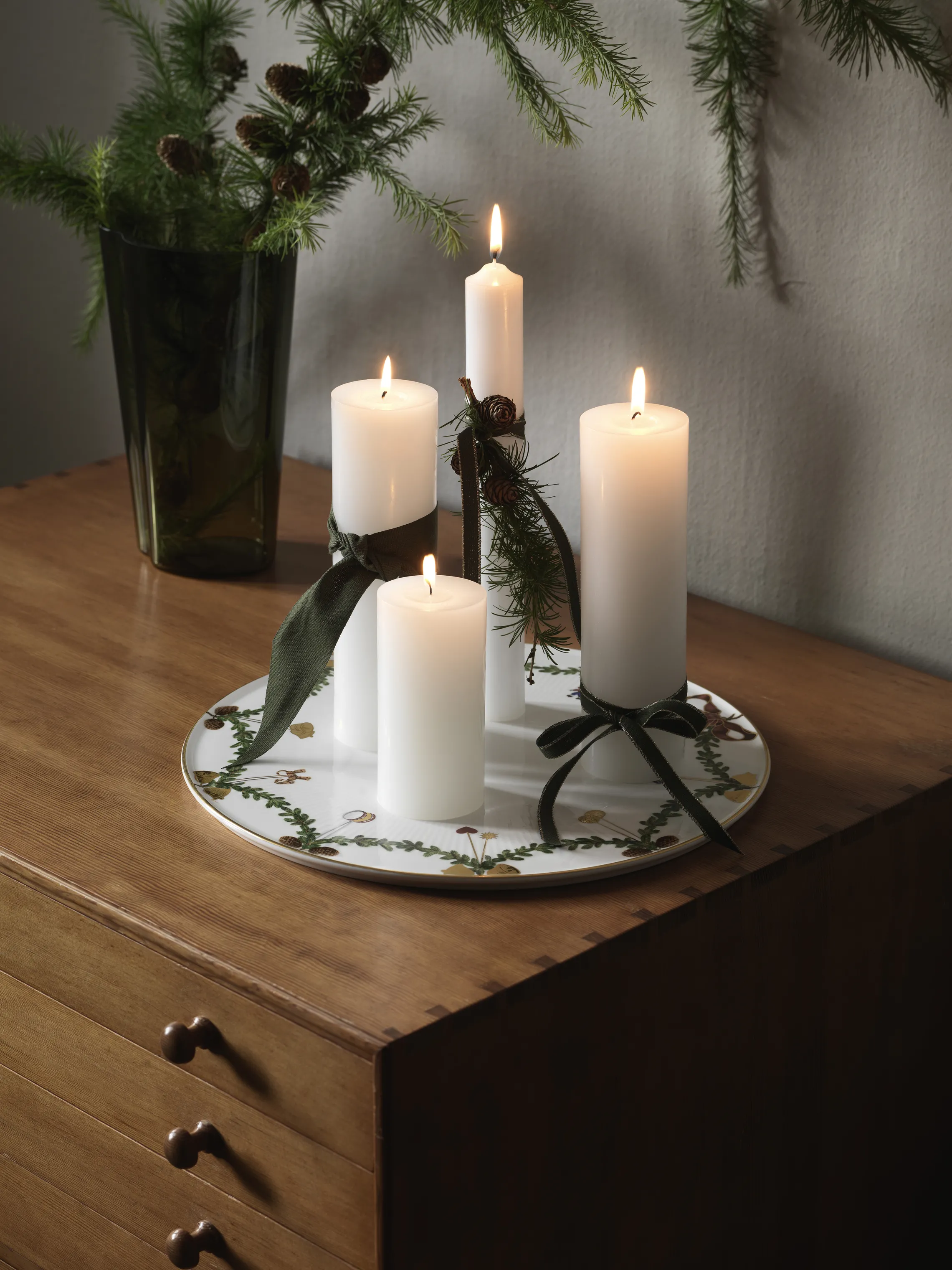 Royal Copenhagen Stjerne Riflet Jul Fad