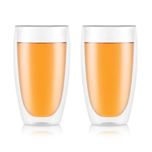Bodum 2 stk. glas PAVINA 0.45 L