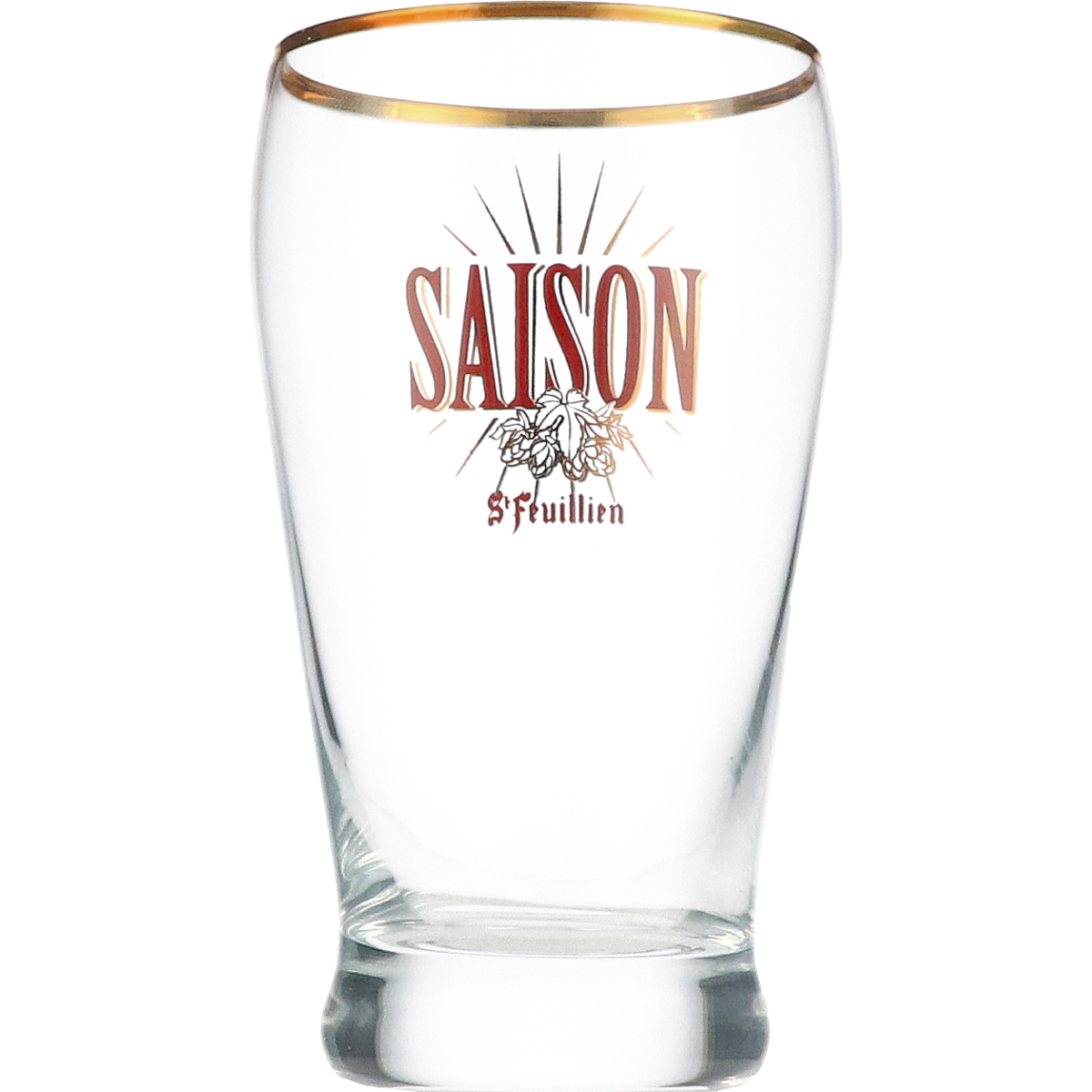 St Feuillien Saison Bierglas Met Gouden Rand 33 cl