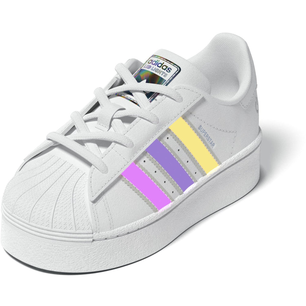 Køb adidas Originals Ftwr White/Ftwr White/Ftwr White Superstar Led Lights Cf El I Sneakers