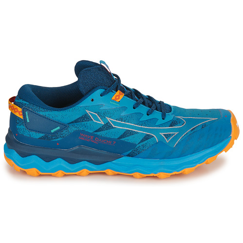 Mizuno - WAVE DAICHI 7 - Bleu / Orange
