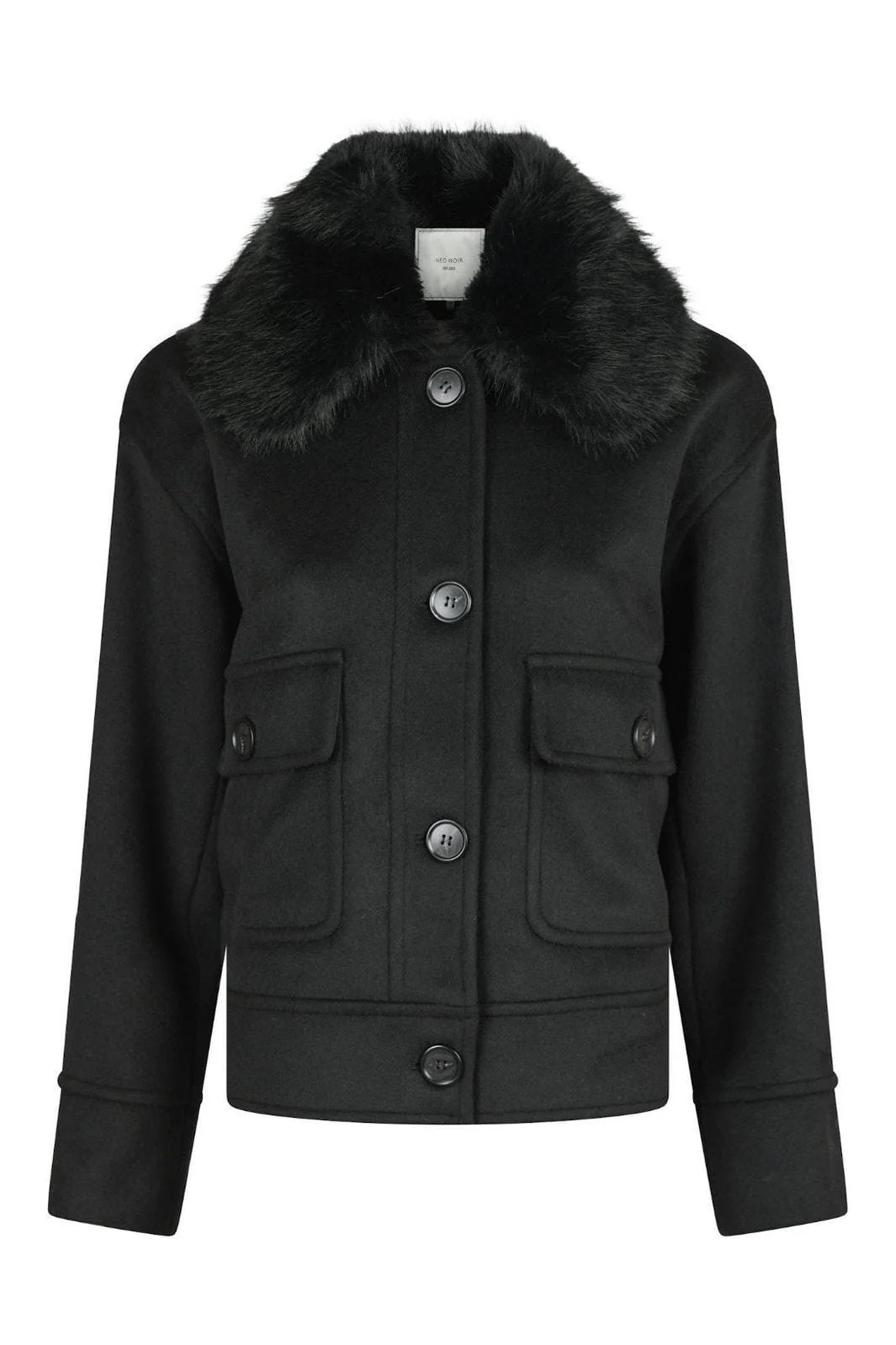 Neo Noir Pitti Wool Jacket black