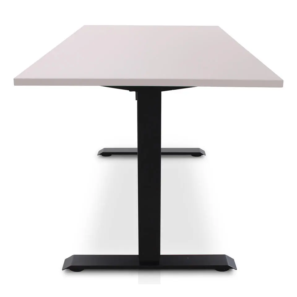 MRC EASY Zit-Sta Bureau – Elektrisch Verstelbaar – 160x80 cm – Blad Sand Grey